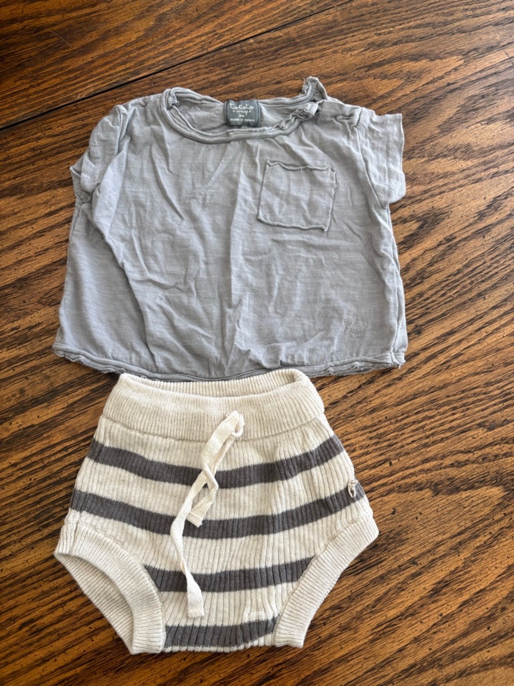 Tocoto Vintage Baby Outfit 0-3